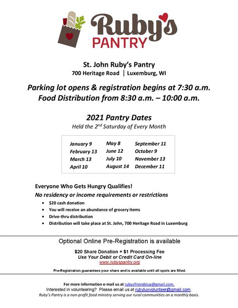 Next Pop-Up Pantry is Monday March 18, 2024 218 Church Street, Barrett, Minnesota 56311, United States. DAYS AND HOURS. 3rd Monday of the Month. Registration begins at 5:30 PM . Food bundles available 6:00-7:30 PM. Hosted by: Elbow Lake Baptist Church 